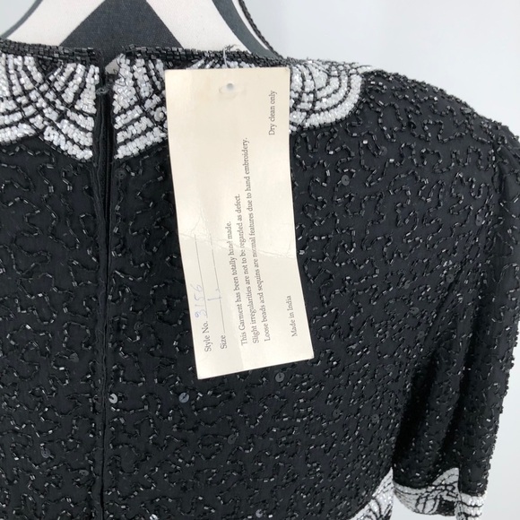 NWT Brilliante by J.A. Vintage Beaded Sequin Dress - Picture 12 of 12